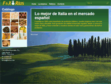 Tablet Screenshot of fxrius.com